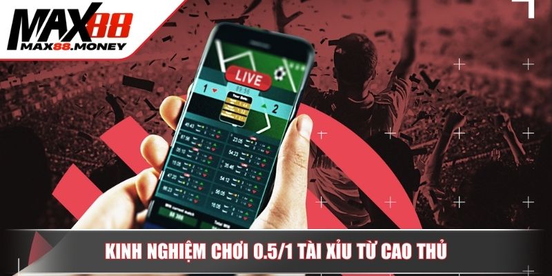 Cách Chơi Tài Xỉu 0.5/1 Hiệu Quả Và Mẹo Thắng Lớn Tại Max88 4 Kinh nghiệm chơi 0.5/1 tài xỉu từ cao thủ