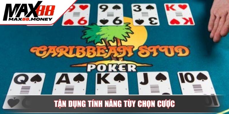 Caribbean Stud Poker - Hướng Dẫn Luật Chơi Chi Tiết Từ A-Z 4 Tận dụng tính năng tùy chọn cược