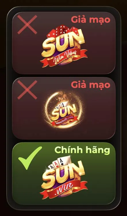 Sunwin thật – chỉ có tại tên miền sun.win 2 Sun.win được Sunwin chính thức công bố